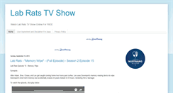 Desktop Screenshot of labratstvshow.blogspot.com