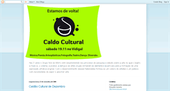 Desktop Screenshot of caldocultural.blogspot.com