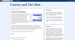 Desktop Screenshot of conroyandtheman.blogspot.com