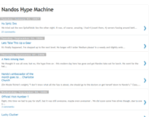Tablet Screenshot of nandoshypemachine.blogspot.com