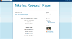 Desktop Screenshot of nikresearchpaper.blogspot.com