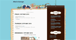 Desktop Screenshot of miniseurope.blogspot.com