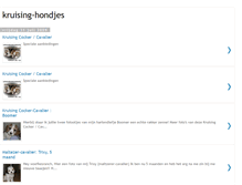 Tablet Screenshot of kruising-hondjes.blogspot.com