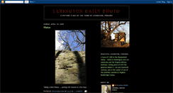 Desktop Screenshot of lexingtondailyphoto.blogspot.com