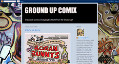 Desktop Screenshot of groundupcomix.blogspot.com