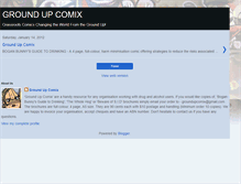 Tablet Screenshot of groundupcomix.blogspot.com