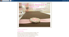 Desktop Screenshot of michellespassionbrollop.blogspot.com