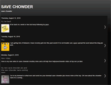 Tablet Screenshot of chowderforever.blogspot.com