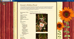 Desktop Screenshot of emmieshiddenfloral.blogspot.com