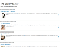 Tablet Screenshot of beautyfactor.blogspot.com