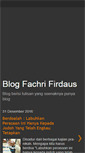 Mobile Screenshot of fachriceg.blogspot.com