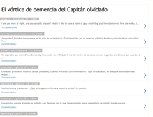 Tablet Screenshot of lademenciadelcapitan.blogspot.com