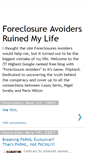 Mobile Screenshot of foreclosureavoidersruinedmylife.blogspot.com