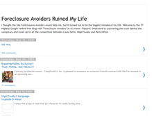 Tablet Screenshot of foreclosureavoidersruinedmylife.blogspot.com