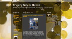 Desktop Screenshot of keepingnataliehonest.blogspot.com