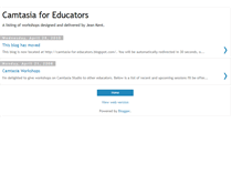 Tablet Screenshot of camtasia-for-educators.blogspot.com