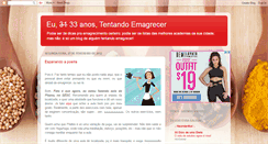 Desktop Screenshot of 31tentandoemagrecer.blogspot.com