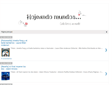 Tablet Screenshot of hojeandomundos.blogspot.com