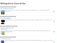 Tablet Screenshot of cartadelapaz-bibliografia.blogspot.com