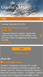 Mobile Screenshot of guerinsmathclasses.blogspot.com