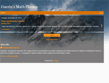 Tablet Screenshot of guerinsmathclasses.blogspot.com