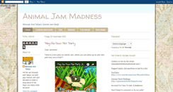 Desktop Screenshot of animaljammadness.blogspot.com