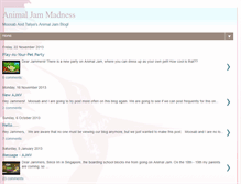 Tablet Screenshot of animaljammadness.blogspot.com