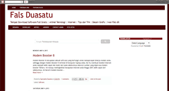 Desktop Screenshot of fals-duasatu.blogspot.com