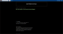 Desktop Screenshot of nte-entrevistas.blogspot.com