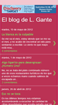 Mobile Screenshot of elblogdelgante.blogspot.com