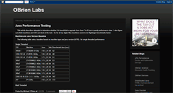 Desktop Screenshot of obrienlabs.blogspot.com