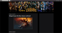 Desktop Screenshot of eu-leagueoflegends.blogspot.com