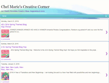 Tablet Screenshot of chelmariescreativecorner.blogspot.com