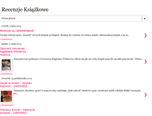 Tablet Screenshot of ksiazkowe-recenzje.blogspot.com