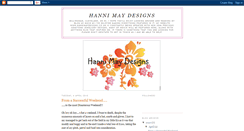 Desktop Screenshot of hannimaydesigns.blogspot.com
