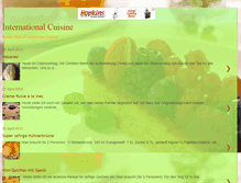 Tablet Screenshot of ines-international-cuisine.blogspot.com