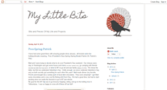 Desktop Screenshot of bethslittlebits.blogspot.com