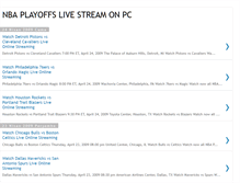 Tablet Screenshot of nbalivegame.blogspot.com