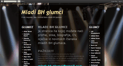 Desktop Screenshot of mladibhglumci.blogspot.com