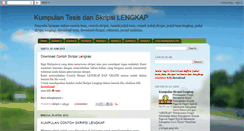 Desktop Screenshot of ilmiahtesis.blogspot.com