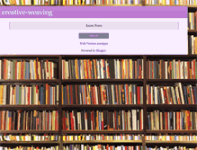 Tablet Screenshot of creative-weaving.blogspot.com