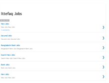 Tablet Screenshot of all-bdjobs-ittefaq.blogspot.com