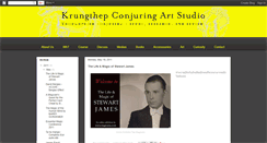 Desktop Screenshot of krungthepconjuringart.blogspot.com