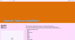 Desktop Screenshot of damaktadininizledikleri.blogspot.com
