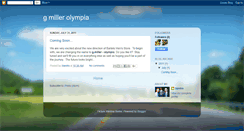 Desktop Screenshot of gmillerolympia.blogspot.com