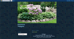 Desktop Screenshot of gummanstradgard.blogspot.com