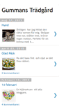Mobile Screenshot of gummanstradgard.blogspot.com