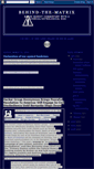 Mobile Screenshot of behind-the-matrix.blogspot.com