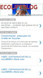 Mobile Screenshot of ecolifeblog.blogspot.com