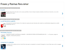 Tablet Screenshot of frasesparaamar.blogspot.com